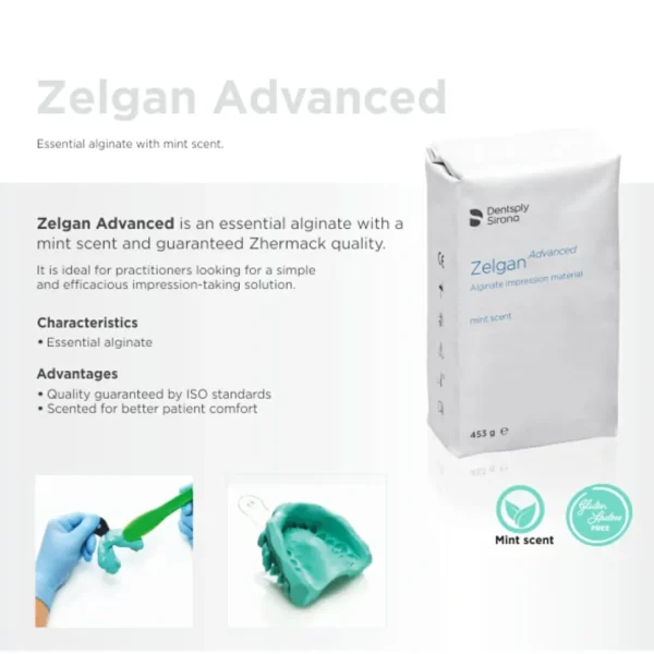 Dentsply Zelgan Advanced Alginate Powder Impression Material - Image 2