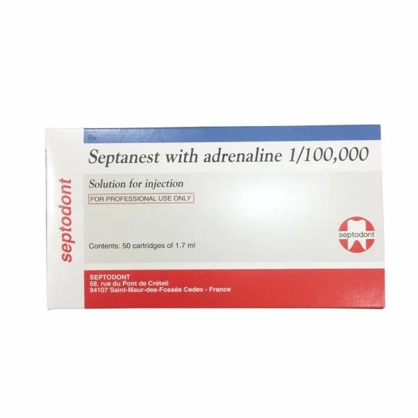 Septodont Septanest 4% Articaine With 1:100,000 Epinephrine - Image 9