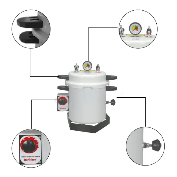 Autoclave 10lt. - Image 3