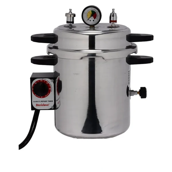 Autoclave Black Handle
