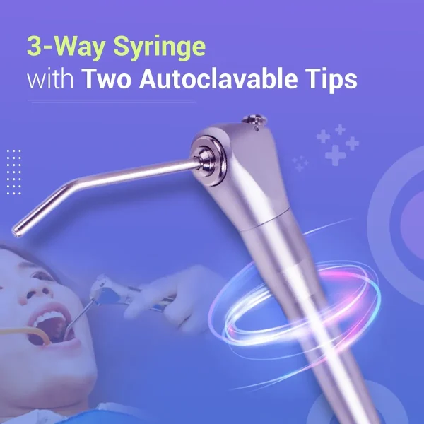 Waldent 3-Way Syringe - Standard - Image 4