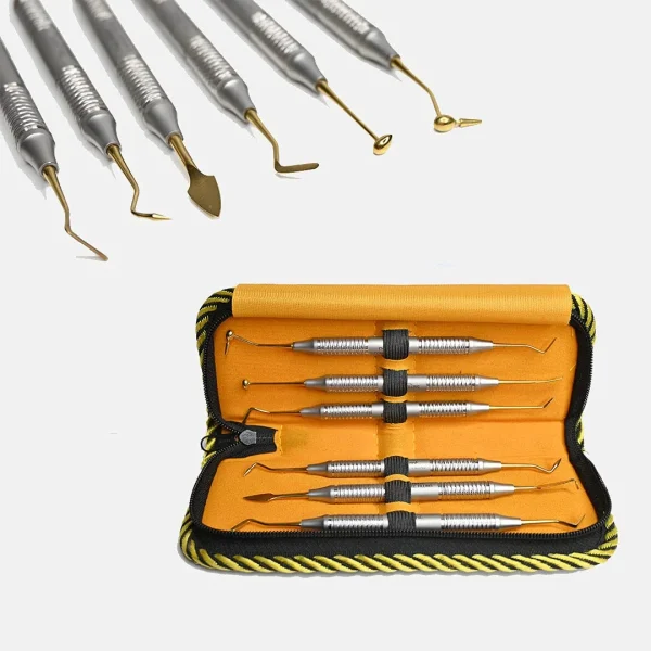 Composite Instrument Gold Set Of 6
