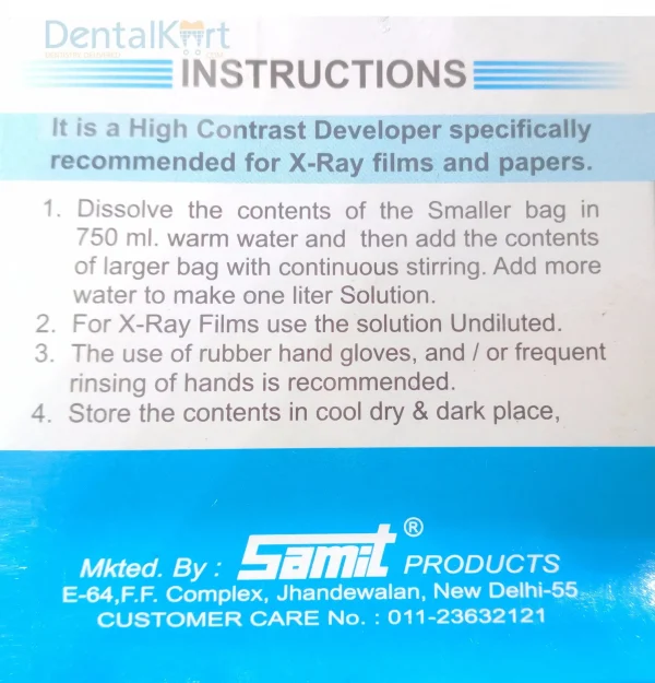 Developer Powder Samit - Image 3