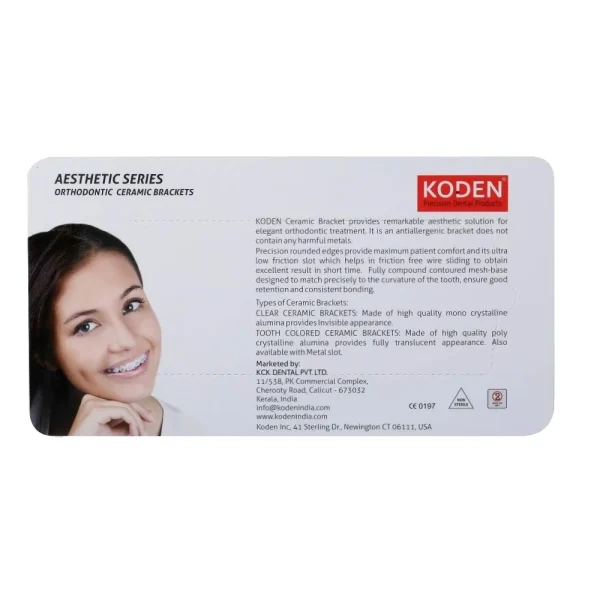 Koden Basic Ceramic Brackets - Image 3
